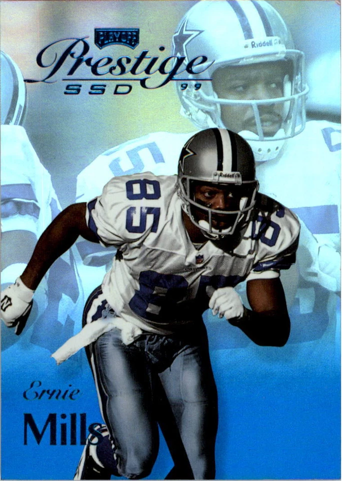 1999 Playoff Prestige SSD Spectrum Blue Football Card Pick - Image 1 of 1