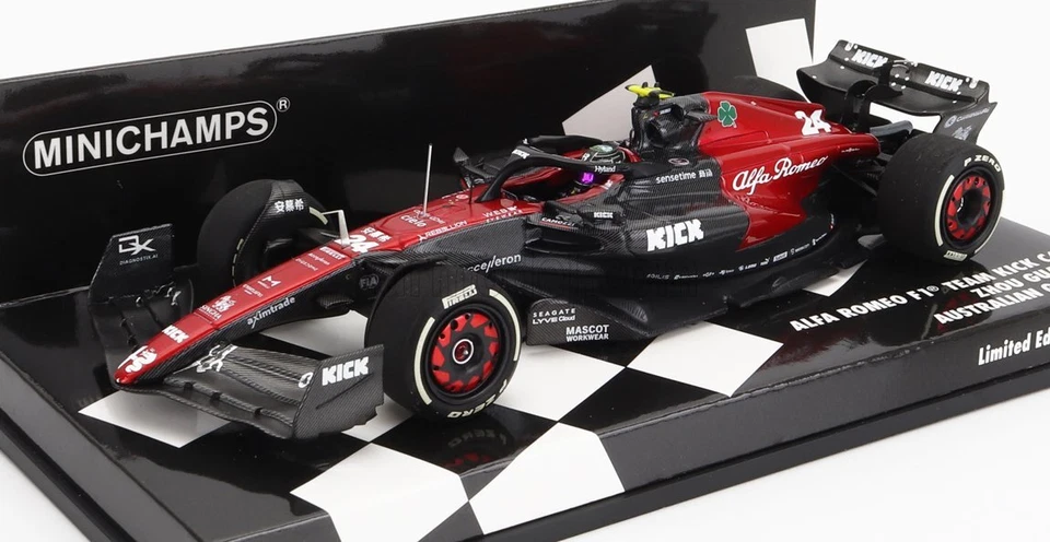 1/43 MINICHAMPS - ALFA ROMEO - F1  C43 TEAM STAKE N 24 SEASON 2023 417230124 - Immagine 1 di 1