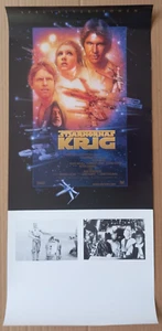 Star Wars Special Edition (1997) Original Sweden Cinema Poster 12"x27"-  Rolled - Picture 1 of 8