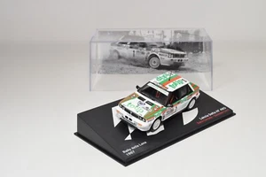 A68 1:43 IXO ALTAYA LANCIA DELTA HF 4WD WOOL RALLY 1987 CHIUSO CERRI MIB - Foto 1 di 15