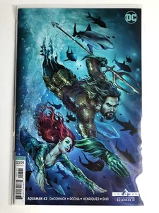 AQUAMAN #43 Movie NICOLA SCOTT VARIANT DC COMICS  NM High Grade - Picture 1 of 1