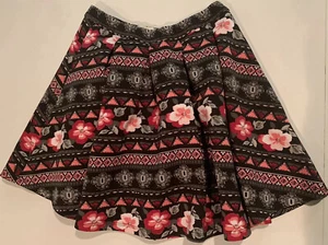 Abercrombie Kids Girls aztec flower Skirt Size L 14 large - Picture 1 of 2