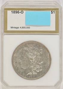 1896-O Morgan Silver Dollar $1 New Orleans - Picture 1 of 4