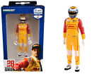 NTT IndyCar Series #28 Romain Grosjean Driver Figure DHL - Andretti Autosport fo