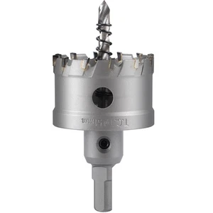Broca de sierra de agujero TCT 2" para metal duro, herramienta de corte de carburo de alta resistencia con SDS... - Imagen 1 de 7
