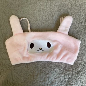 Sanrio My Melody Bralette Crop-top Pink Cute Soft Woman Size Medium - Picture 1 of 4