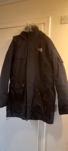 North Face Jacket Mens XXLarge Black Parka Down Filled - Picture 1 of 14