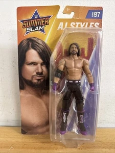 Mattel Summer Slam Basic - Serie 97 - AJ Styles - NUOVO - SIGILLATO - Foto 1 di 9