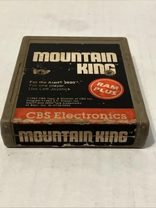Atari 2600 - Mountain King (CBS) - solo cartucho de juego - probado, funcionando - Imagen 1 de 10