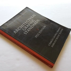 Architectural Graphic Standards 1932 Edition Reissue Design Classic Hardcover - Bild 1 von 9