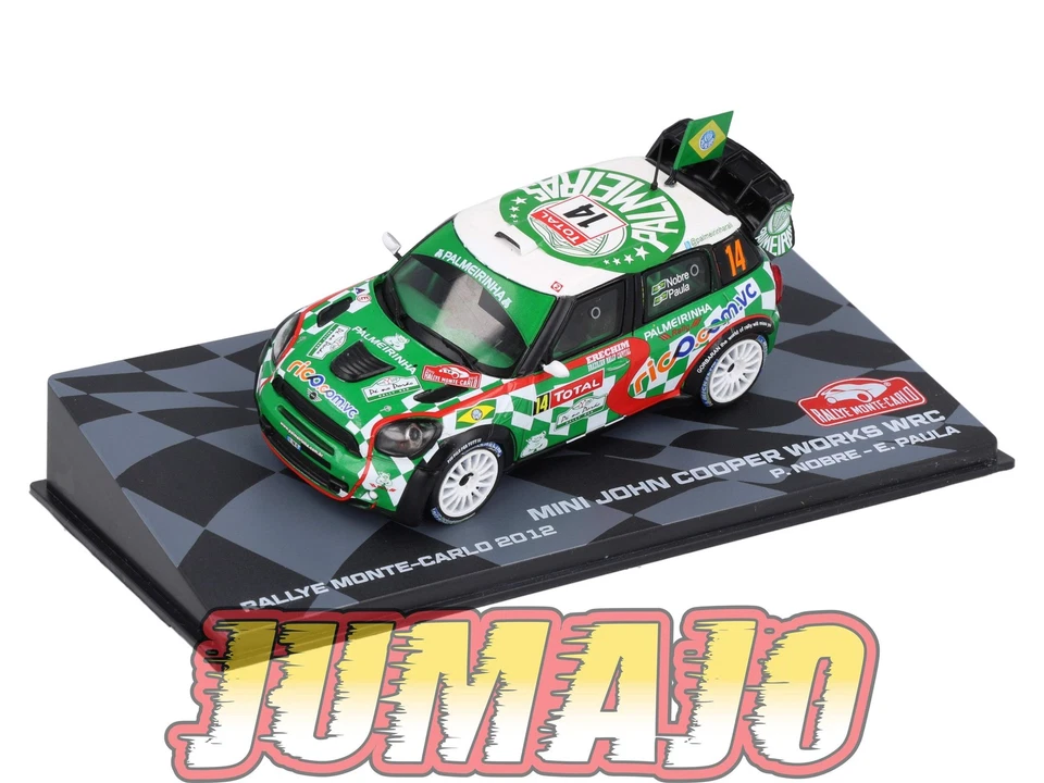 RMIT10 1/43 IXO Rallye Monte Carlo : MINI John Cooper Works WRC 2012 #14 P.Nobre - Immagine 1 di 1