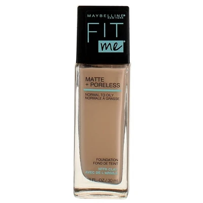 5 Pack Maybelline New York Fit me Foundation, Fair Ivory 105, 1 fl oz - Image 1 of 2