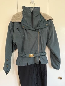 NILS VTG Women’s One-Piece Ski Snow Suit Nils Size 8. Made In USA Excellent Cond - Picture 1 of 15