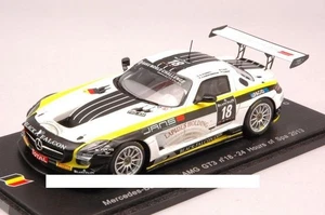 Spark Model SB041 MERCEDES SLS GT3 N.18 24H SPA 2013 HUMMEL-JANS-JAGER-CHRISTODO - Foto 1 di 1