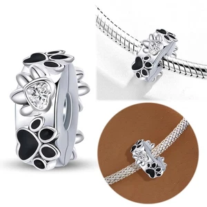 S925 Sterlingsilber Liebeskralle Charm Perlen passend für Armbänder Zum Selbermachen Schmuck Frauen - Bild 1 von 7