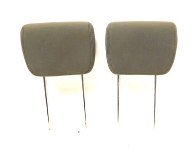 PAIR GRAY 2013-2016 Hyundai Santa Fe  SPORT CLOTH Headrests SECOND ROW Rear 2 - Image 1 of 4