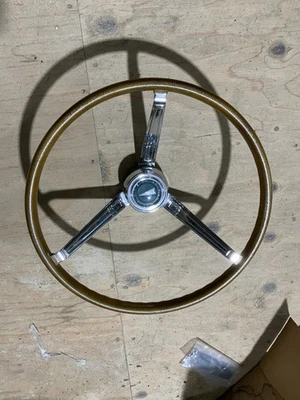 1964 1965 1966 GTO  Lemans WOOD WHEEL  COMPLETE  FOR 65 66 - Image 1 of 3