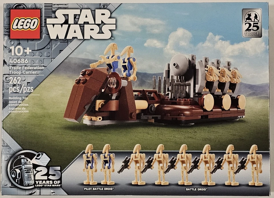 Lego Star Wars 40686 Trade Federation Troop Carrier - Selado 25º Aniversário - Imagem 1 de 4