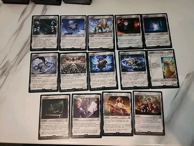 MTG Final Fantasy Complete Common Base Set With Named Lands 90 Cards Pack Fresh - Image 1 of 4