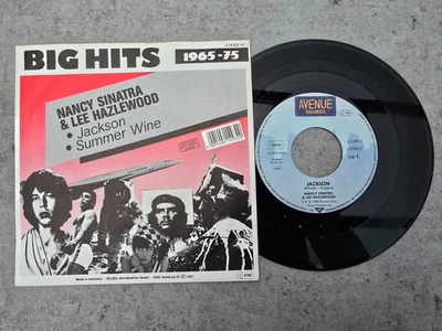 7" -Nancy Sinatra & Lee Hazlewood - Jackson - Avenue Rec. 6.14932/Big Hits - Bild 1 von 2