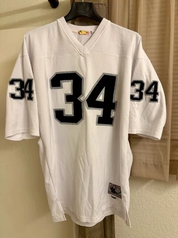 Bo Jackson 1987 NFL Los Angeles Raiders Throwback Legacy Jersey Mitchell & Ness Cover
