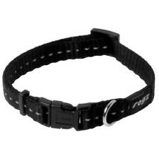 Rogz Nitelife 11mm Reflective Dog Collar - Black