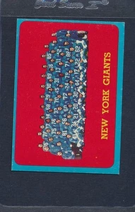 1963 Topps #060 New York Giants Team EX *70 - Picture 1 of 1