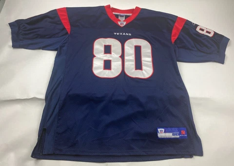 Houston Texans NFL A Johnson #80 Jersey Size 54 Reebok Cover