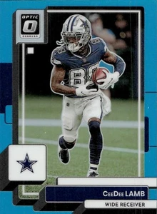 CeeDee Lamb - 2022 Donruss Optic - Numbered /299 - Blue Prizm #54 - Bild 1 von 2