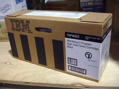 IBM 75P4055 black toner cartridge for the Infoprint Color 1354 and 1464 - Image 1 of 3