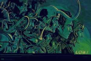 Anne Benjamin Loki Print Poster Mondo Bottleneck Artist Art - Picture 1 of 1