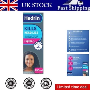 Fast & Effective Lice Treatment Gel for Adults & Kids - 250ml, 10 Applications - Picture 1 of 8
