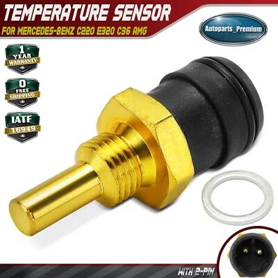 Engine Coolant Temperature Sensor for Mercedes-Benz C220 C280 C36 AMG W202 E320 - Image 1 of 4