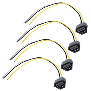 3-way Turn Signal Connector Pigtail Plug 4PCS For Toyota Corolla Tundra Camry - Picture 1 of 9