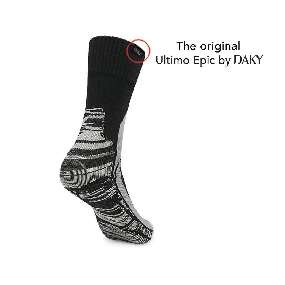 WUDU (WUDHU) MASAH COMPLIANT & WATERPROOF SOCKS (ORIGINAL) DAKY (ULTIMO) - Image 1 of 4