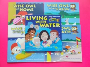 VIVIR CON AGUA NIÑOS VIVOS x 5 *GUÍA AUSTRALIANA DE SEGURIDAD EN EL AGUA - LAURIE LAWRENCE - Imagen 1 de 8