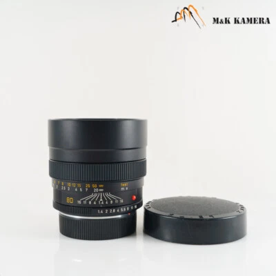 LEITZ Leica Summilux-R 80mm/F1.4 E67 Lens Yr.1980 Germany #23276 - Image 1 of 4