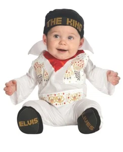 Disfraz de Elvis Presley para bebé de 6-12 meses - Imagen 1 de 2