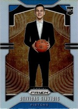 2019-20 Panini Prizm Basketball Card Deividas Sirvydis Rookie F Detroit Pistons