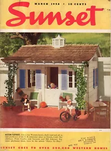 1938 Sunset March - Playhouses; Car radios; Snow White seed packets; Hollywood - Picture 1 of 1