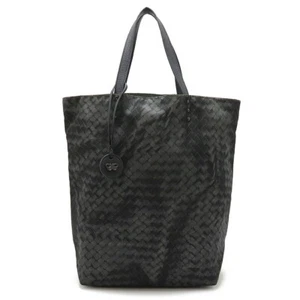 BOTTEGA VENETA Intreccio Illusion Tote Bag Vertical Nylon Leather #12500175 - Picture 1 of 7