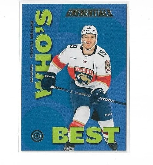 2023-24 Upper Deck Credentials Matthew Tkachuk Who's Best #WB-MT - Image 1 of 2