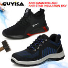 Men Safety Shoes Insulation 6KV Anti-smash Anti-puncture Steel Toe Work Boots
