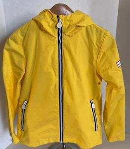 HUNTER Kid’s Vibrant Yellow Rain Jacket Size XS (Bx 15) - Picture 1 of 12