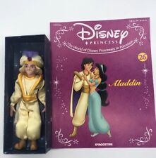 Disney DeAgostini Porcelain Doll 2004 Aladdin Prince Ali #26/50 w Booklet