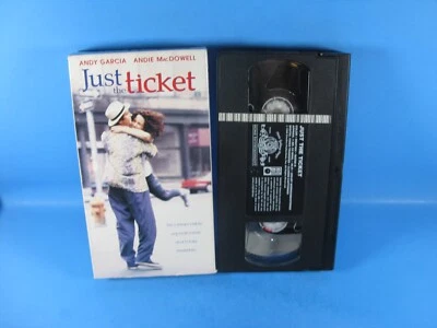 Just the Ticket (1998) - VHS Tape Movie - Comedy - Andie Macdowell / Andy Garcia Foto 1 de 4