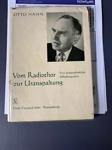 Otto Hahn signed book - Picture 1 of 2
