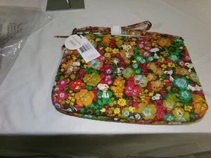 Vera Bradley großer Hipster Peanuts Garden Neu mit Etikett - Bild 1 von 3