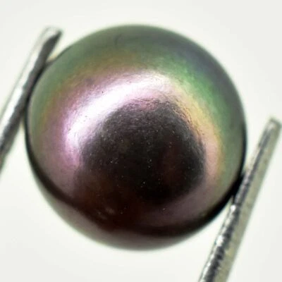 4.40 Cts Natural Tahitian Pearl Round Shape Certified Gemstone - Image 1 of 3