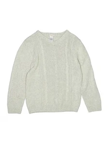 Gymboree Girls Silver Pullover Sweater 10 - Picture 1 of 2